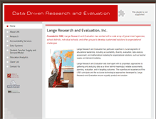 Tablet Screenshot of langeresearch.com